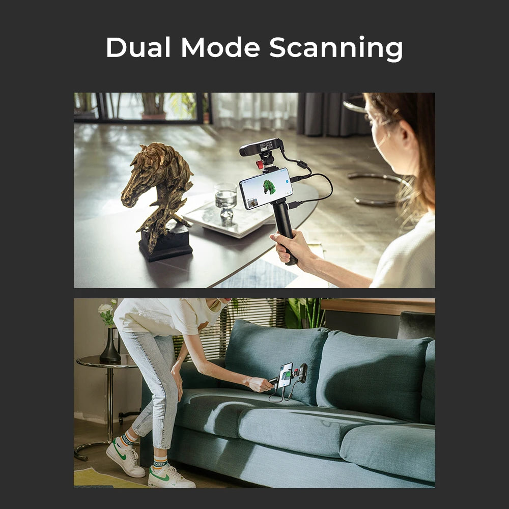 Scan objects quickly and accurately .A portable, handheld 3D scanner perfect for 3D printing and modeling.