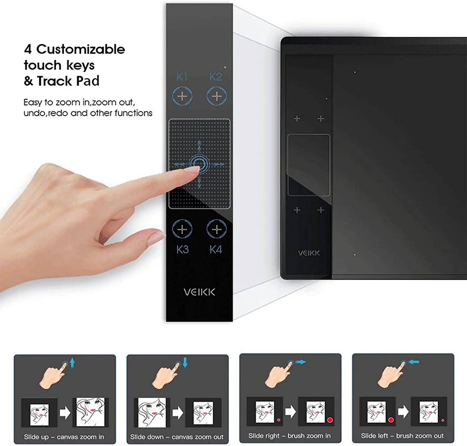 Graphics digital drawing tablet