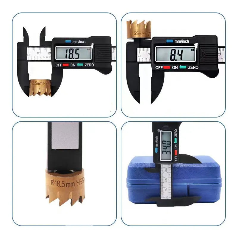 Brand new electronic micrometer measuring tool up to 150 mm