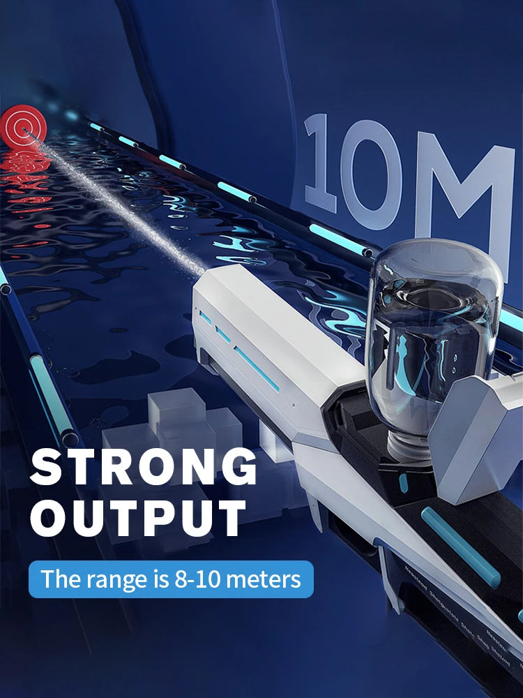 HydroStrike TurboStream: Ultimate Water Blaster for Summer Fun!