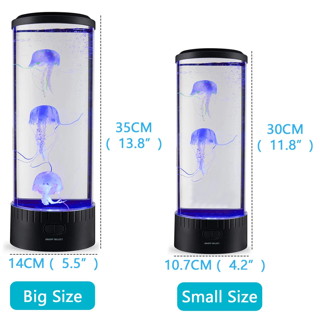 Jellyfish lamp led night light