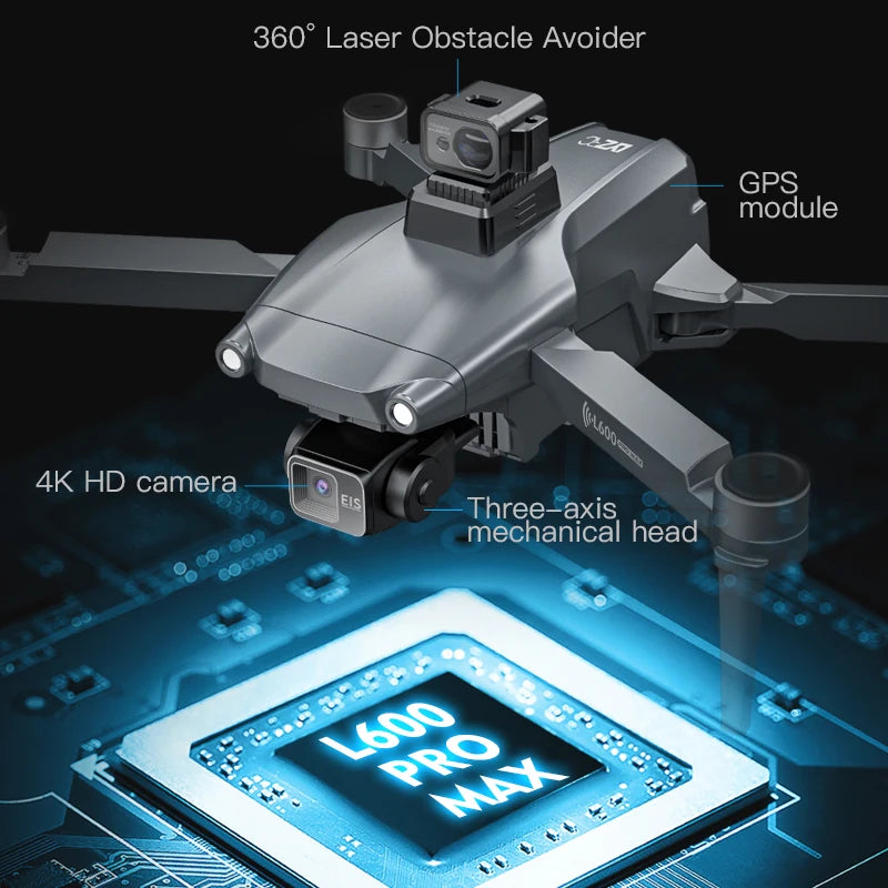 L600 PRO MAX Drone 4K Professional