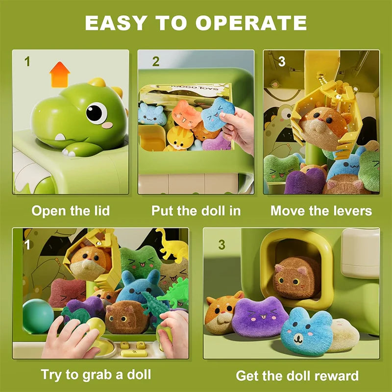 Catch doll machine ,amazing gift for kids