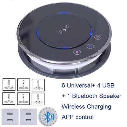 Smart lifting socket