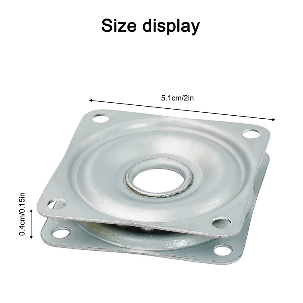 360° swivel plate base bearings