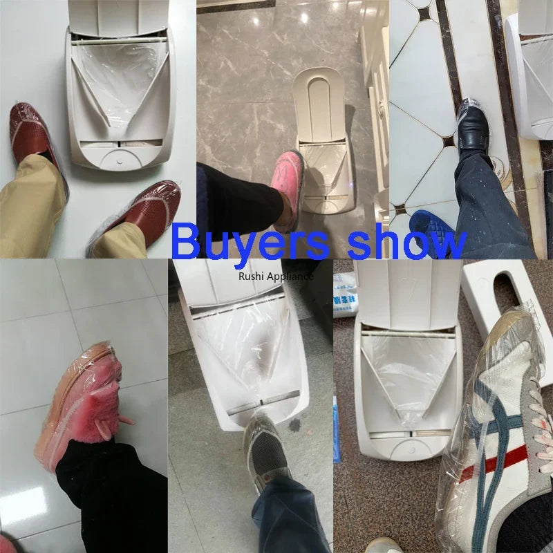 Automatic shoes cover machine