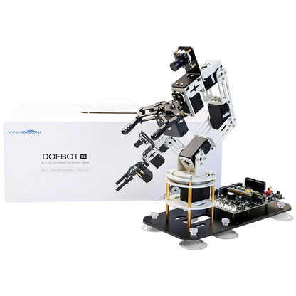 Robotic arm  AI vision python programming