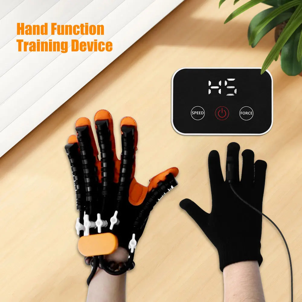 Hand rehab robot gloves – Stroke recovery trainer