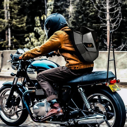 Waterproof led backpack