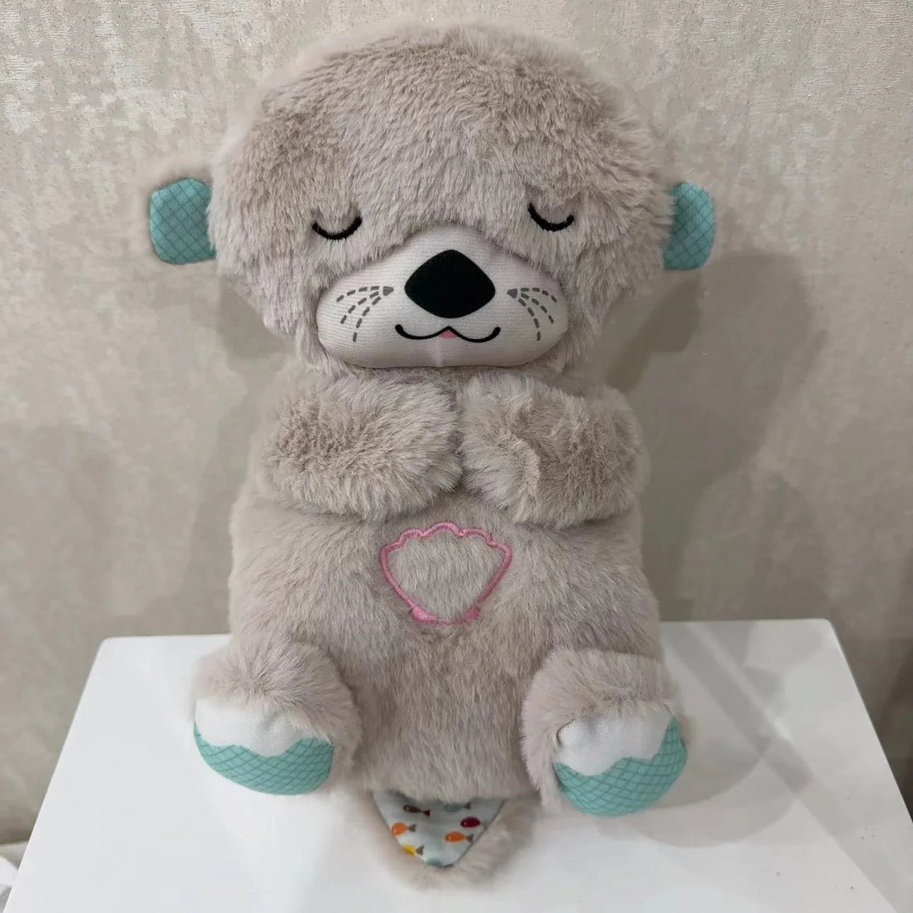 Baby breathing bear soothing Otter Plush - perfect for children!