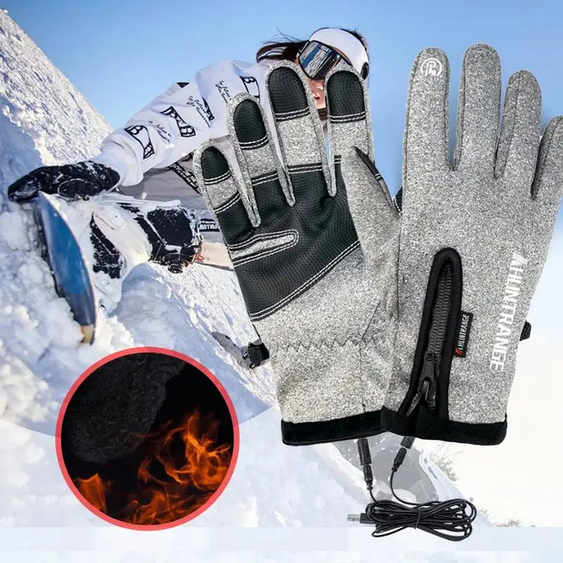 Electric heated hand warmer gloves!