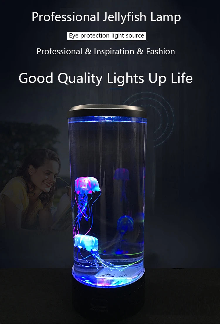 Jellyfish lamp led night light