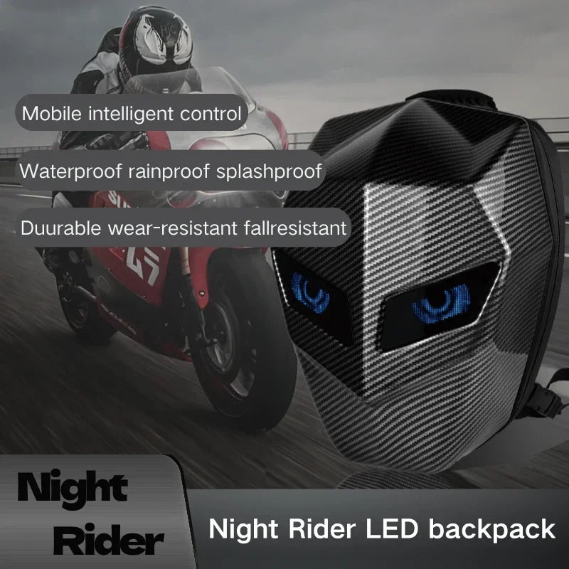 Waterproof led backpack
