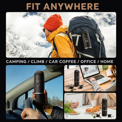 Portable espresso maker