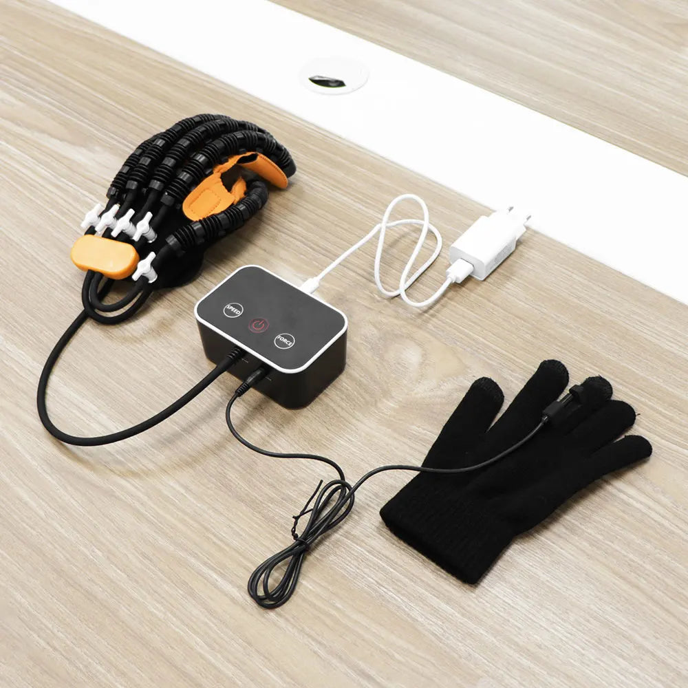 Hand rehab robot gloves – Stroke recovery trainer