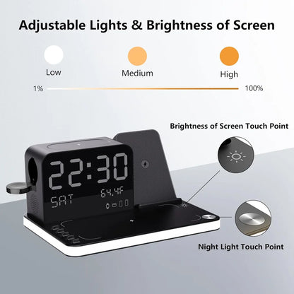 7 in 1 wireless charging station