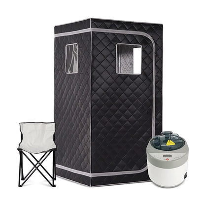 SteamSoothe Deluxe: Personal Full Body Home Sauna Spa