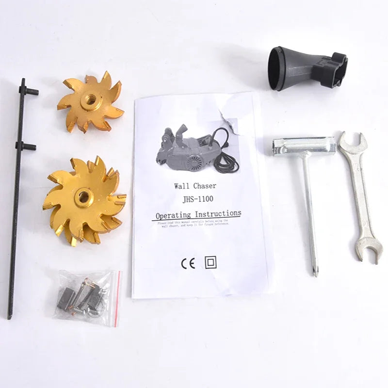 Industrial wall chaser electric wall line slot machine