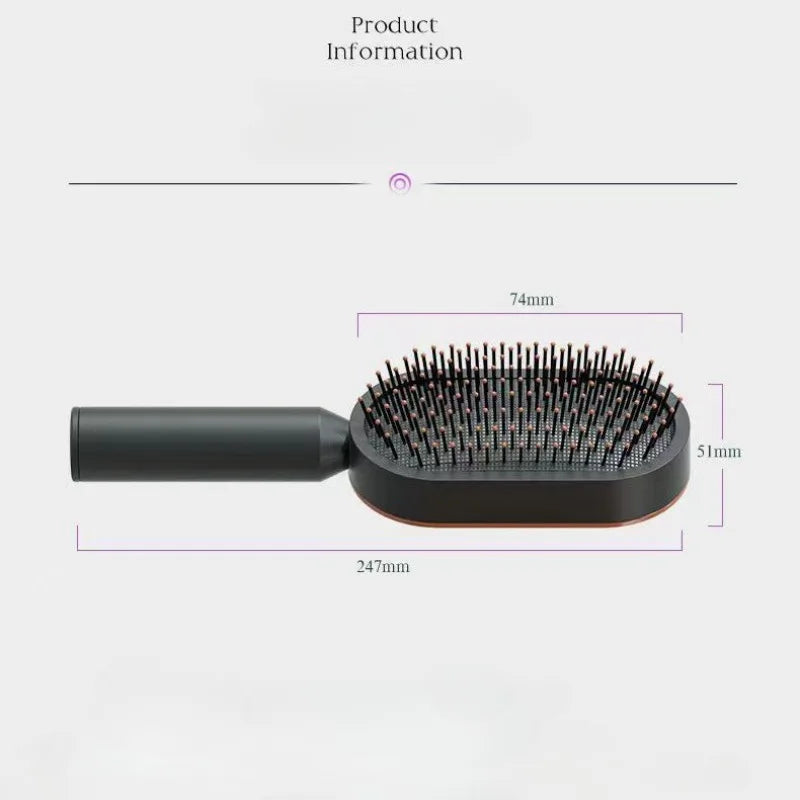 Self Cleaning Hairbrush