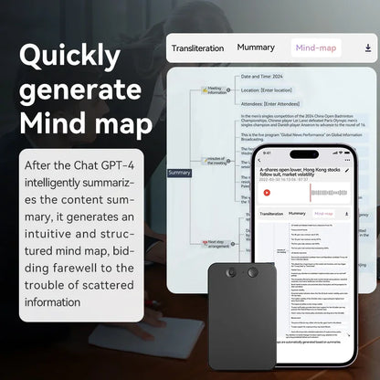 Audio Voice Recorder with AI Powered ChatGPT-4