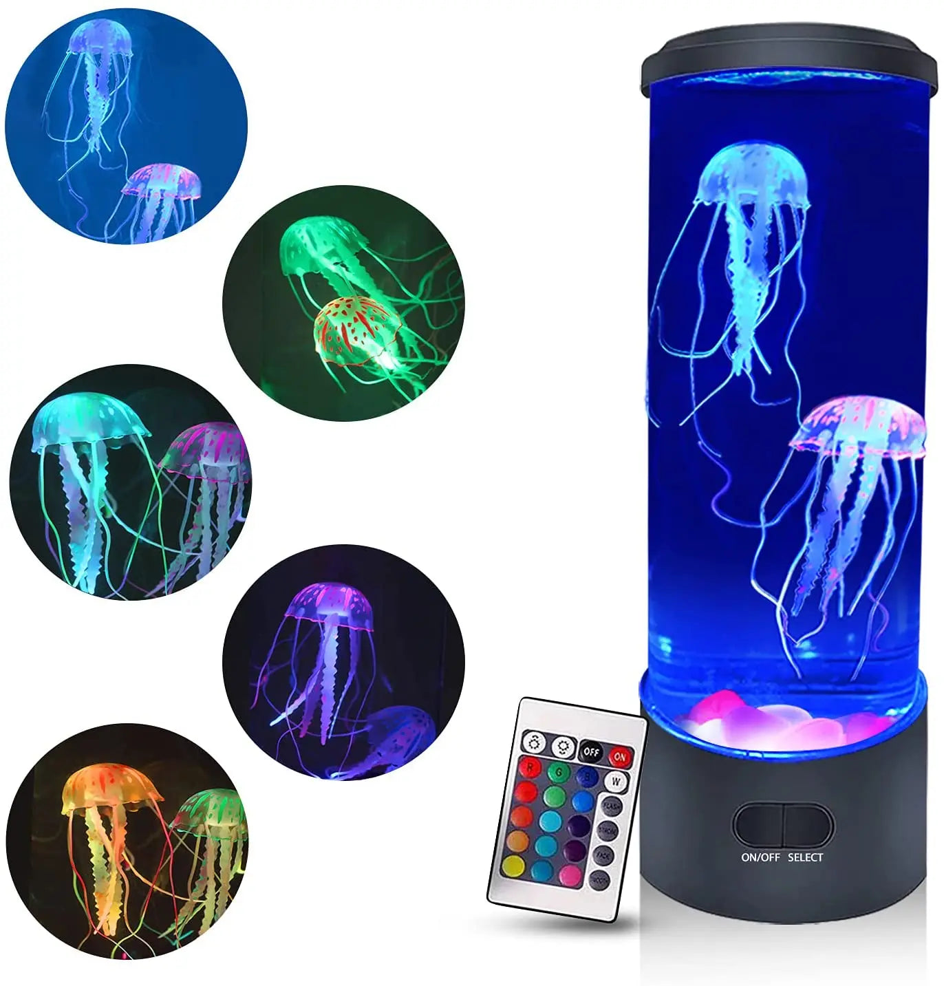 Jellyfish lamp led night light