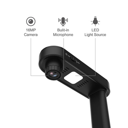 Portable document scanner camera