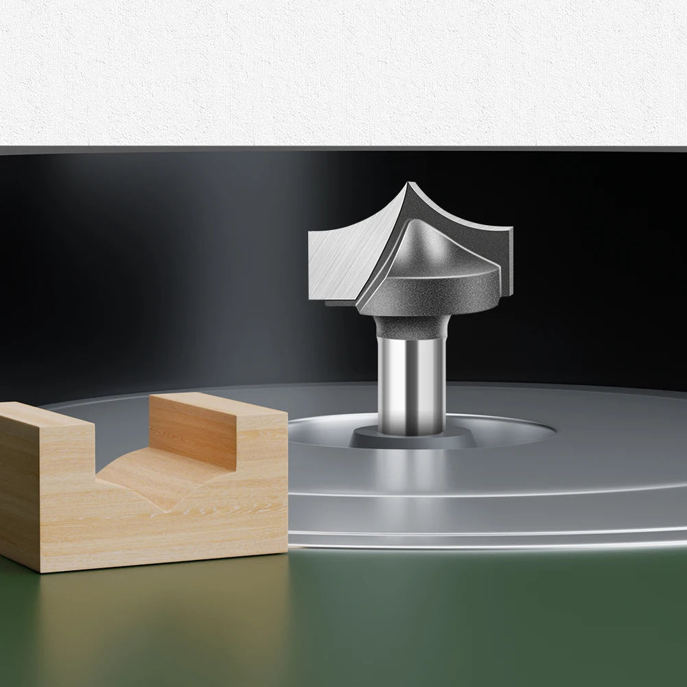 6mm 12mm shank  bottom milling cutter slotting router bit