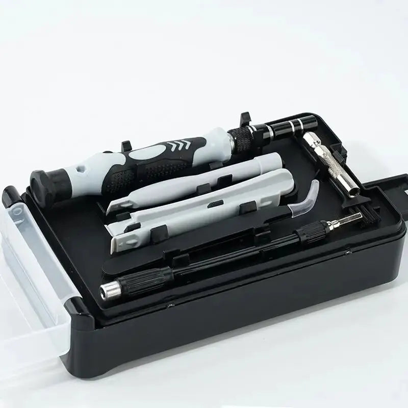 Professionals 116-in-1 precision screwdriver set is a powerful and versatile tool for repairing phones, PCs, watches, and glasses.