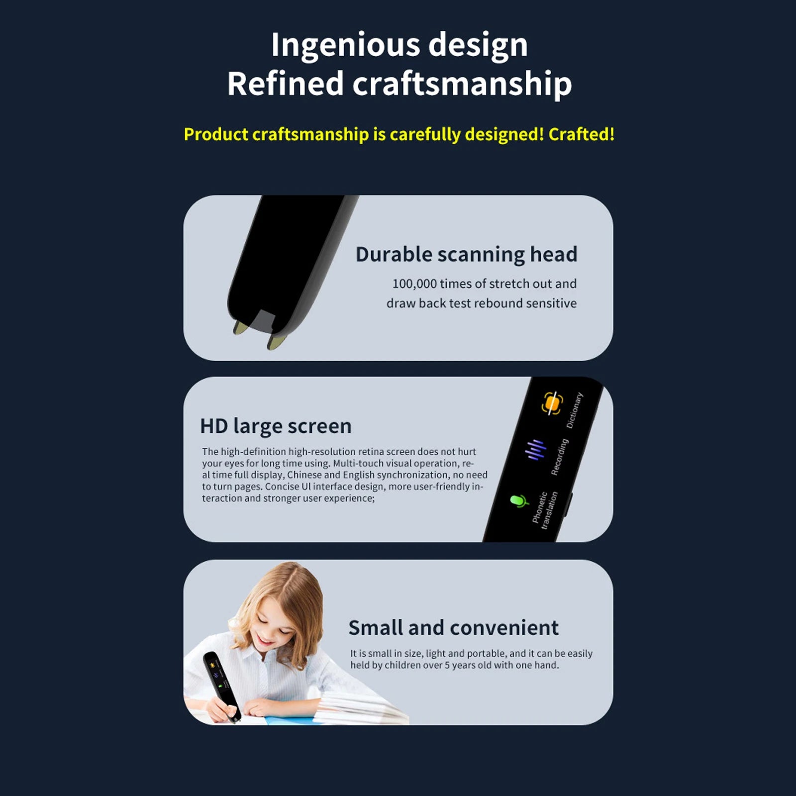 Smart  scanner and translator pen