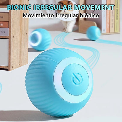 "WhiskerWiz™: Futuristic fun for feline friends - The ultimate smart cat toy!"