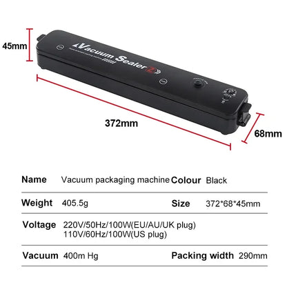 Automatic packaging machine food vacuum sealing