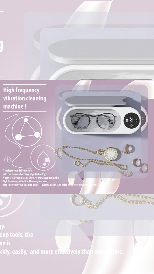 High frequency vibration cleaning machine !