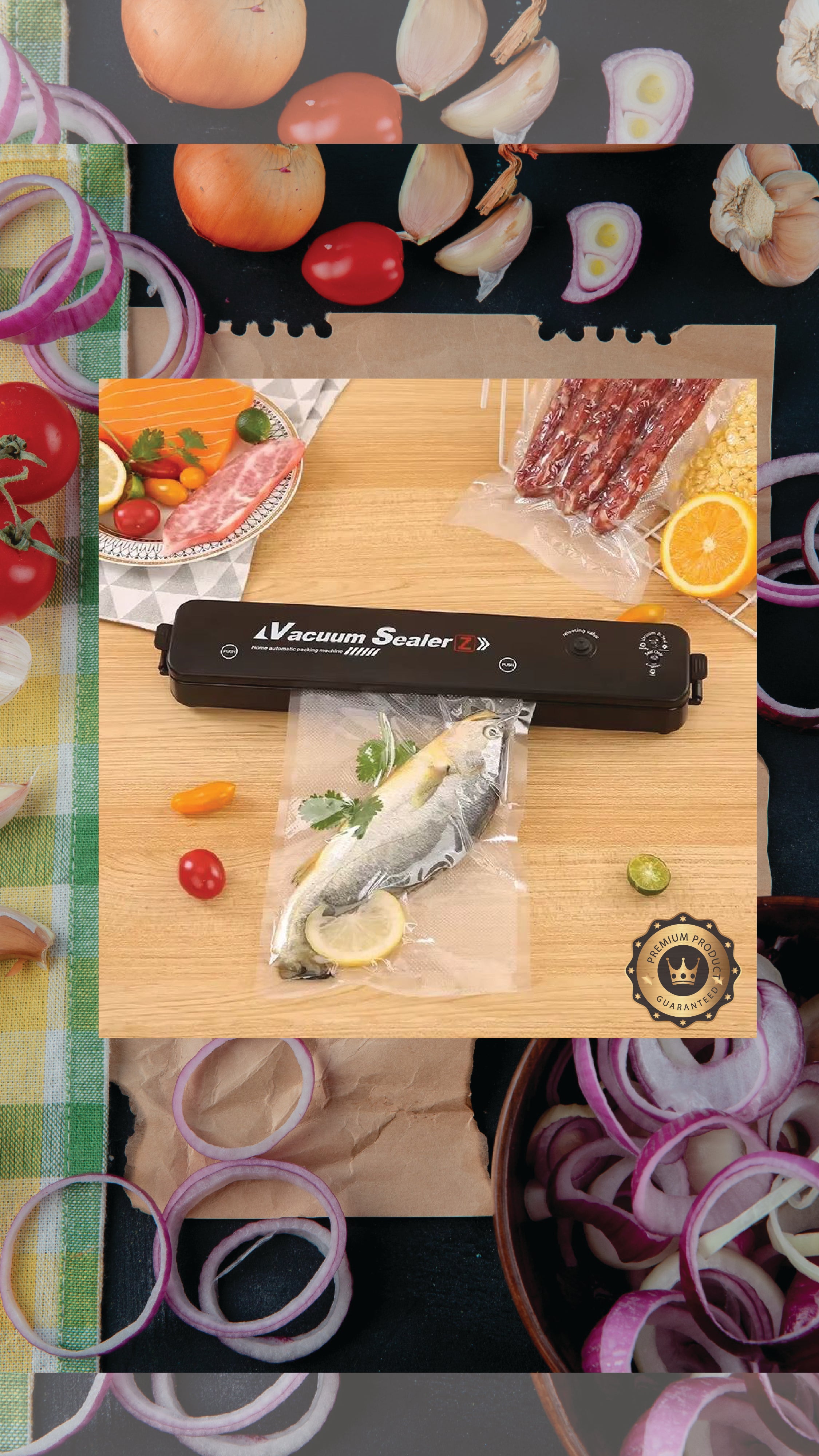 Automatic packaging machine food vacuum sealing