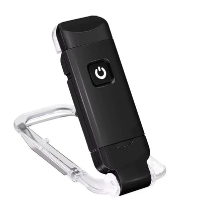 New USB Rechargeable Book Reading Light Brightness Adjustable LED Clip on Book Light Eye Care Book Lamp for Kids Read Light