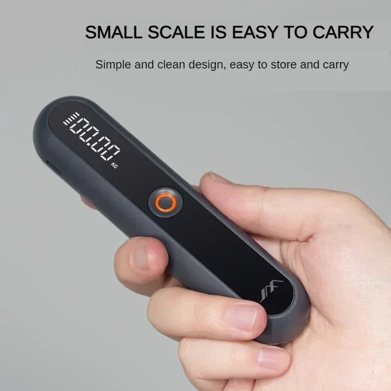 JIMIHOME JM-G3701 Electric Handheld Scale High-Precision Portable 0.01-30Kg Electronic Scale Rechargeable Digital Luggage Scale
