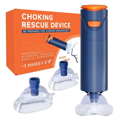 First Aid anti Choking Rescue Device Heimlich Adults Children Kids Masks Home Outdoor Airway Assist Emergency Kit Rescue Device