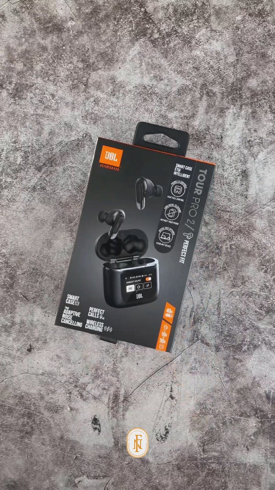 Load video: JBL Tour PRO 2  earbuds