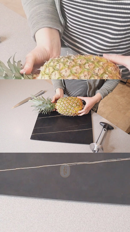 Pineapple slicer peeler cutter