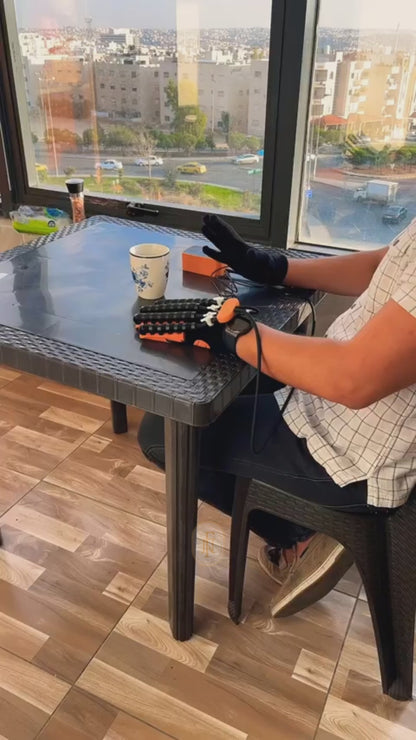 Hand rehab robot gloves – Stroke recovery trainer