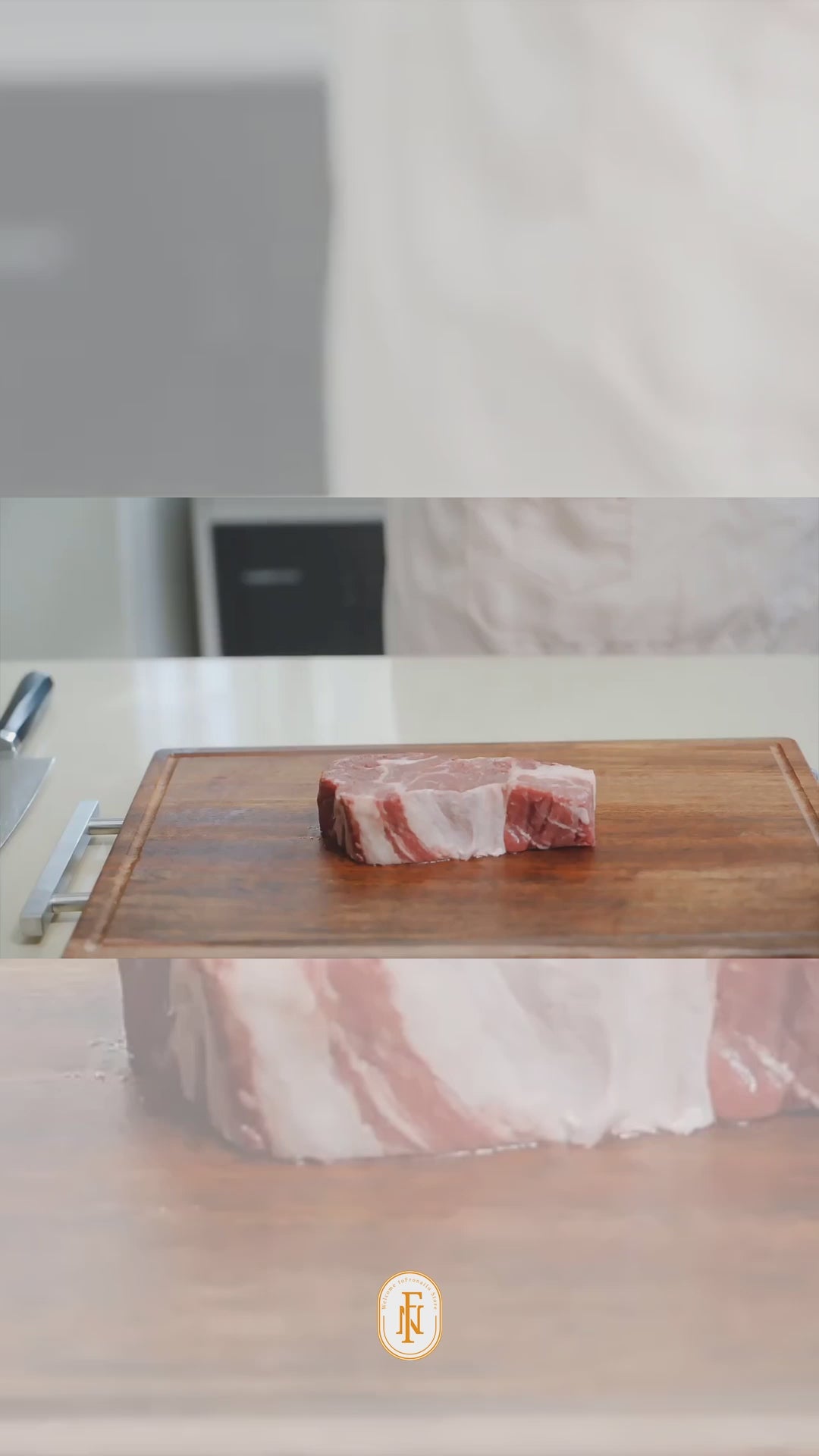 Meat thermometer with LCD screen