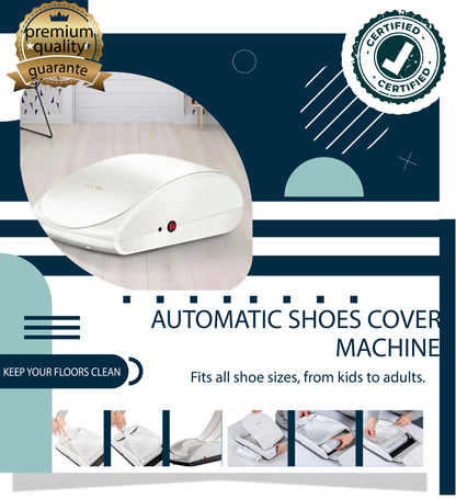 Automatic shoes cover machine