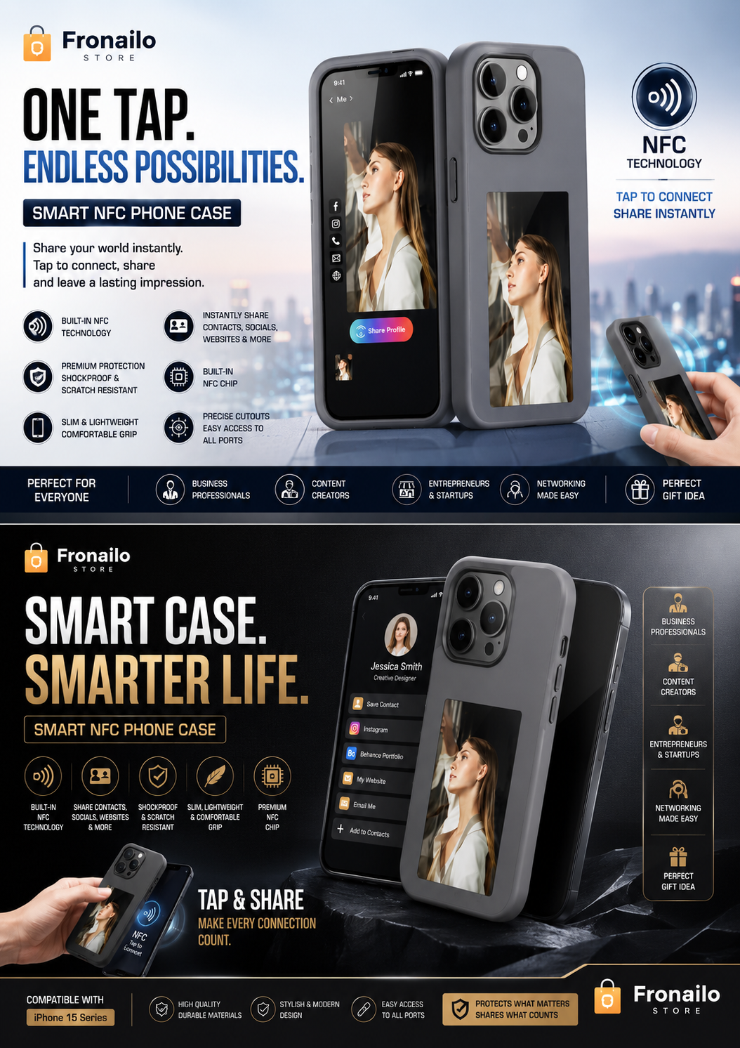 Smart NFC Phone Case