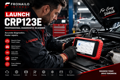 Professional car diagnostic scanner
