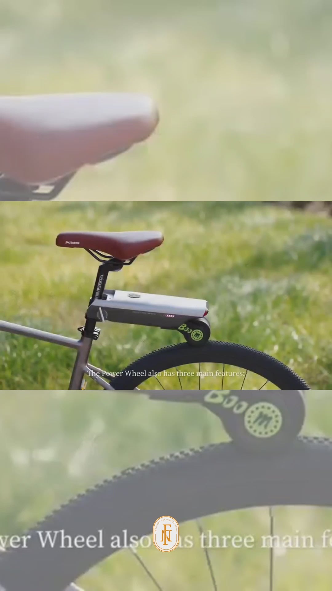 Portable bicycle booster