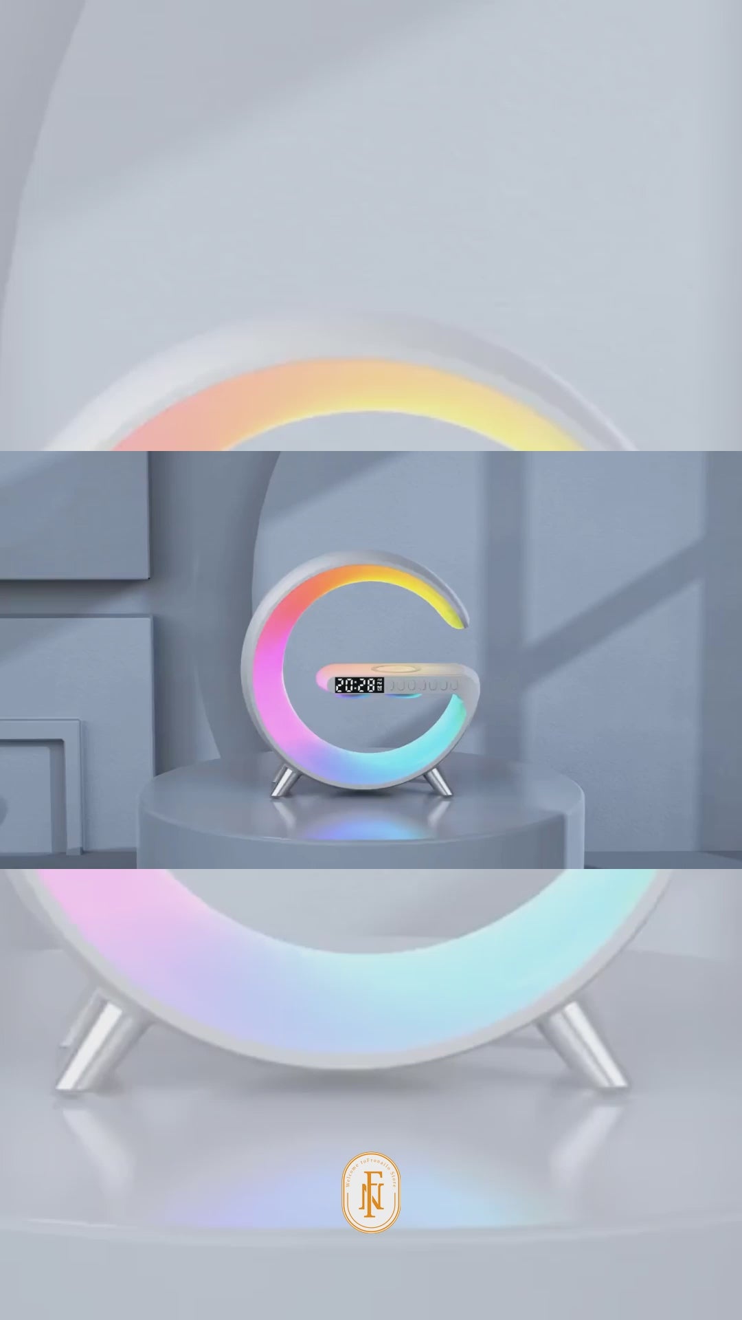 Load video: 15 W fast charging station for iPhone, Samsung, Xiaomi, Huawei!